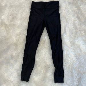 alala ribbed black leggings